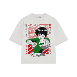 Playera streetwear premium de anime y gaming ExtraLife MX, corte oversized drop shoulder ligero y fresco en color Deep Black y Off-White, moda urbana mexicana de culto.