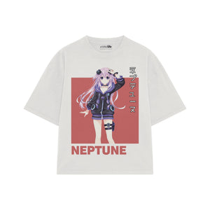 Playera streetwear premium de anime y gaming ExtraLife MX, corte oversized drop shoulder ligero y fresco en color Deep Black y Off-White, moda urbana mexicana de culto.