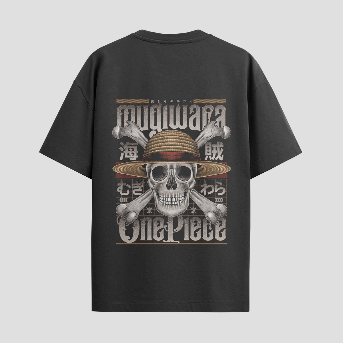 Playera urbana de anime y gaming ExtraLife MX, corte Classic Premium unisex ligero y transpirable en color Deep Black y Pure White, ropa de uso diario para gym y casual.
