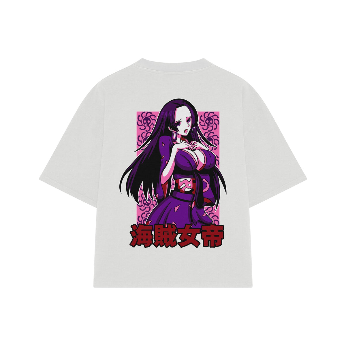 Playera streetwear premium de anime y gaming ExtraLife MX, corte oversized drop shoulder ligero y fresco en color Deep Black y Off-White, moda urbana mexicana de culto.