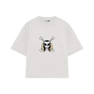 Playera streetwear premium de anime y gaming ExtraLife MX, corte oversized drop shoulder ligero y fresco en color Deep Black y Off-White, moda urbana mexicana de culto.