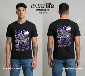 Mar de los Piratas | El Joyboy del Pasado #03125 - Playera Standard Fit | Deep Black - Foto en modelo