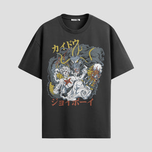 Playera urbana de anime y gaming ExtraLife MX, corte Classic Premium unisex ligero y transpirable en color Deep Black y Pure White, ropa de uso diario para gym y casual.