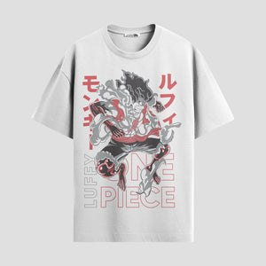 Playera urbana de anime y gaming ExtraLife MX, corte Classic Premium unisex ligero y transpirable en color Deep Black y Pure White, ropa de uso diario para gym y casual.