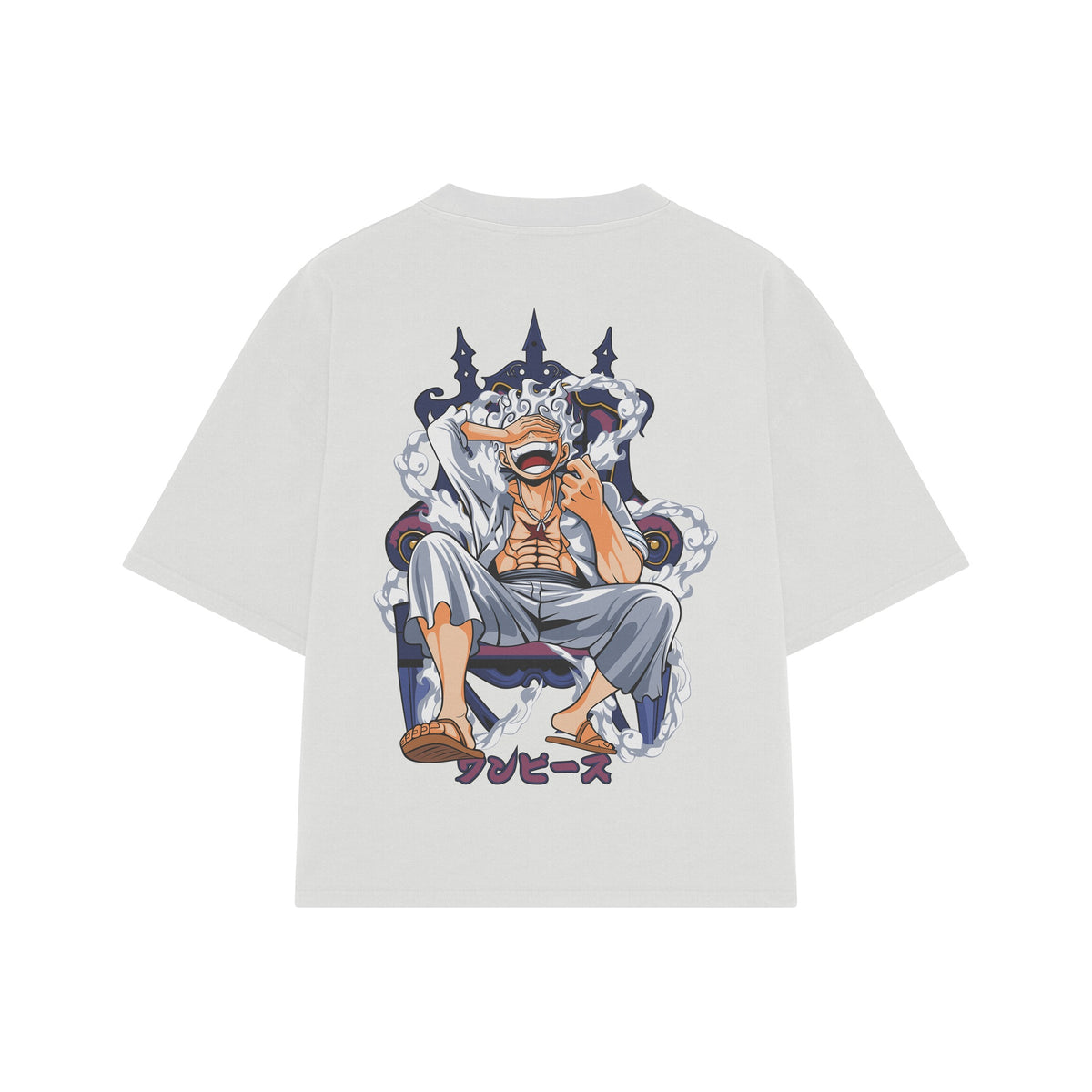 Playera streetwear premium de anime y gaming ExtraLife MX, corte oversized drop shoulder ligero y fresco en color Deep Black y Off-White, moda urbana mexicana de culto.