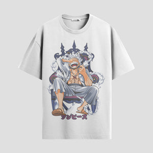 Playera urbana de anime y gaming ExtraLife MX, corte Classic Premium unisex ligero y transpirable en color Deep Black y Pure White, ropa de uso diario para gym y casual.