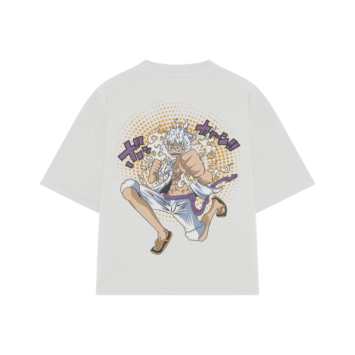 Playera streetwear premium de anime y gaming ExtraLife MX, corte oversized drop shoulder ligero y fresco en color Deep Black y Off-White, moda urbana mexicana de culto.