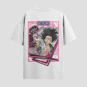Playera urbana de anime y gaming ExtraLife MX, corte Classic Premium unisex ligero y transpirable en color Deep Black y Pure White, ropa de uso diario para gym y casual.