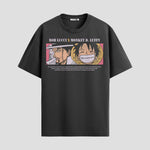 Playera urbana de anime y gaming ExtraLife MX, corte Classic Premium unisex ligero y transpirable en color Deep Black y Pure White, ropa de uso diario para gym y casual.