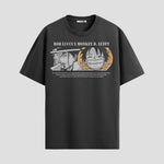 Playera urbana de anime y gaming ExtraLife MX, corte Classic Premium unisex ligero y transpirable en color Deep Black y Pure White, ropa de uso diario para gym y casual.