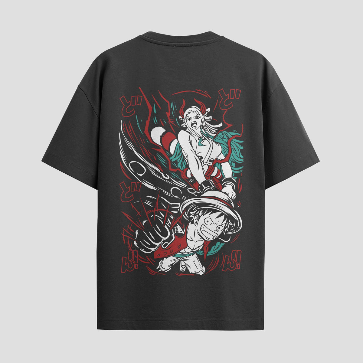 Playera urbana de anime y gaming ExtraLife MX, corte Classic Premium unisex ligero y transpirable en color Deep Black y Pure White, ropa de uso diario para gym y casual.