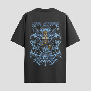 Playera urbana de anime y gaming ExtraLife MX, corte Classic Premium unisex ligero y transpirable en color Deep Black y Pure White, ropa de uso diario para gym y casual.