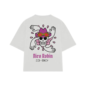Playera streetwear premium de anime y gaming ExtraLife MX, corte oversized drop shoulder ligero y fresco en color Deep Black y Off-White, moda urbana mexicana de culto.