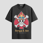 Playera urbana de anime y gaming ExtraLife MX, corte Classic Premium unisex ligero y transpirable en color Deep Black y Pure White, ropa de uso diario para gym y casual.