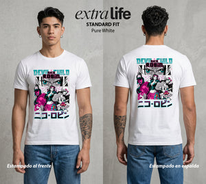 Mar de los Piratas | La Historiadora #03295 - Playera Standard Fit | Pure White - Foto en modelo