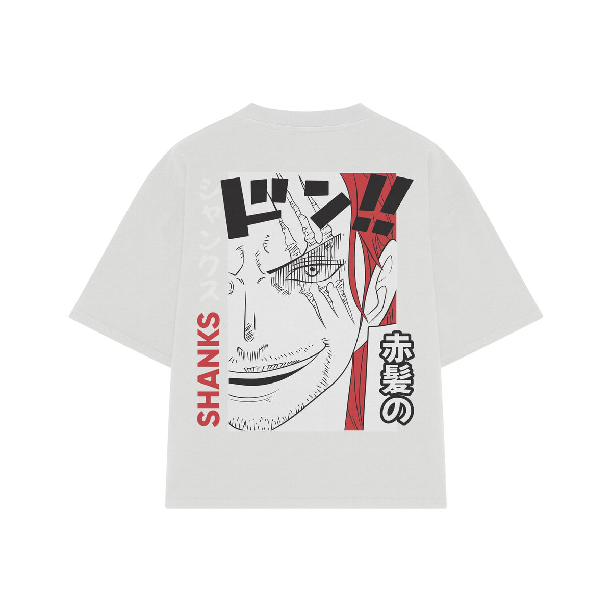Playera streetwear premium de anime y gaming ExtraLife MX, corte oversized drop shoulder ligero y fresco en color Deep Black y Off-White, moda urbana mexicana de culto.