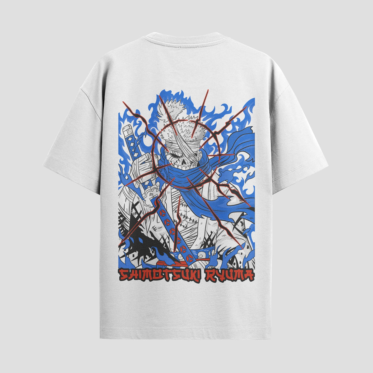 Playera urbana de anime y gaming ExtraLife MX, corte Classic Premium unisex ligero y transpirable en color Deep Black y Pure White, ropa de uso diario para gym y casual.