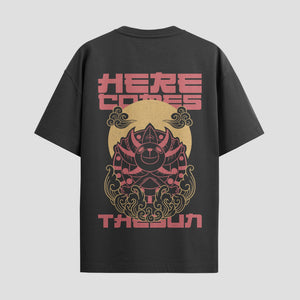 Playera urbana de anime y gaming ExtraLife MX, corte Classic Premium unisex ligero y transpirable en color Deep Black y Pure White, ropa de uso diario para gym y casual.