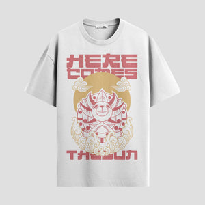 Playera urbana de anime y gaming ExtraLife MX, corte Classic Premium unisex ligero y transpirable en color Deep Black y Pure White, ropa de uso diario para gym y casual.