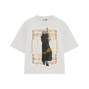 Playera streetwear premium de anime y gaming ExtraLife MX, corte oversized drop shoulder ligero y fresco en color Deep Black y Off-White, moda urbana mexicana de culto.