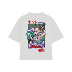 Playera streetwear premium de anime y gaming ExtraLife MX, corte oversized drop shoulder ligero y fresco en color Deep Black y Off-White, moda urbana mexicana de culto.