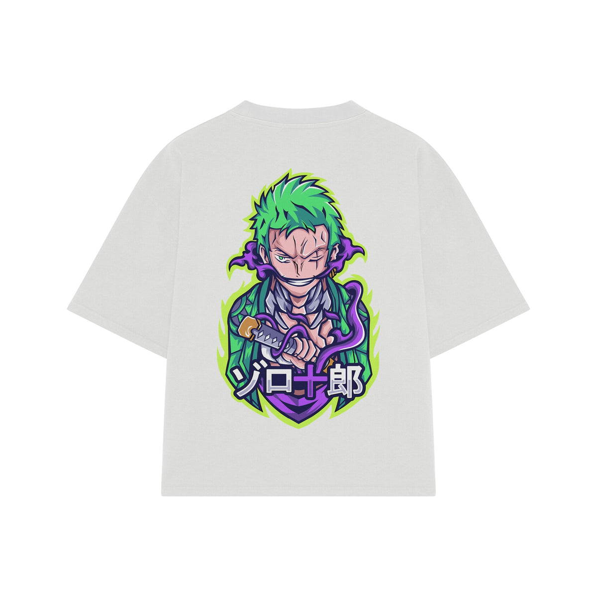 Playera streetwear premium de anime y gaming ExtraLife MX, corte oversized drop shoulder ligero y fresco en color Deep Black y Off-White, moda urbana mexicana de culto.