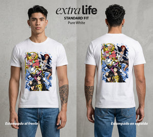 Mar de los Piratas | La Busqueda del Bien #03403 - Playera Classic Premium | Pure White - Foto en modelo