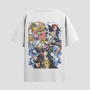 Playera urbana de anime y gaming ExtraLife MX, corte Classic Premium unisex ligero y transpirable en color Deep Black y Pure White, ropa de uso diario para gym y casual.