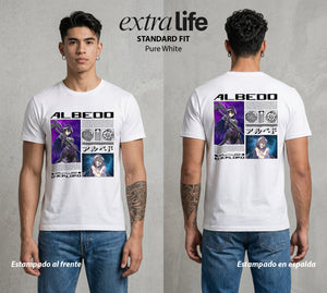 El Senor de las Mazmorras | La Reina del Castillo Oscuro #03442 - Playera Standard Fit | Pure White - Foto en modelo