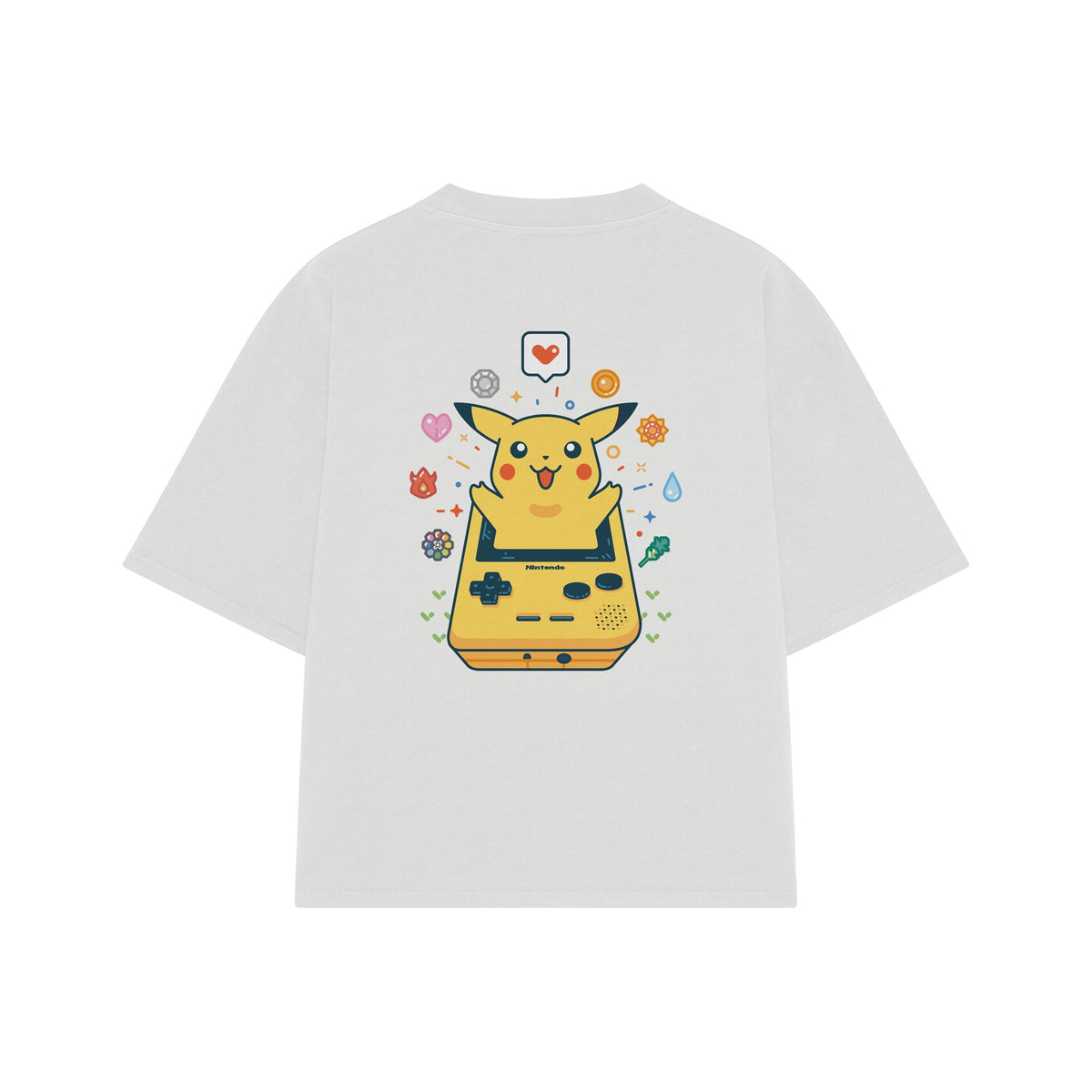 Playera streetwear premium de anime y gaming ExtraLife MX, corte oversized drop shoulder ligero y fresco en color Deep Black y Off-White, moda urbana mexicana de culto.
