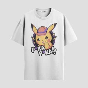 Playera urbana de anime y gaming ExtraLife MX, corte Classic Premium unisex ligero y transpirable en color Deep Black y Pure White, ropa de uso diario para gym y casual.