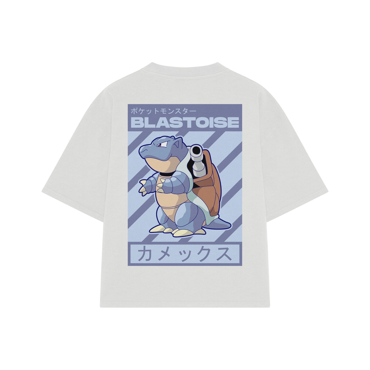 Playera streetwear premium de anime y gaming ExtraLife MX, corte oversized drop shoulder ligero y fresco en color Deep Black y Off-White, moda urbana mexicana de culto.
