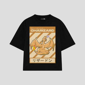 Playera streetwear premium de anime y gaming ExtraLife MX, corte oversized drop shoulder ligero y fresco en color Deep Black y Off-White, moda urbana mexicana de culto.