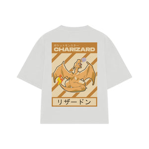 Playera streetwear premium de anime y gaming ExtraLife MX, corte oversized drop shoulder ligero y fresco en color Deep Black y Off-White, moda urbana mexicana de culto.