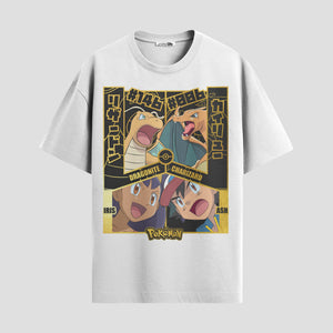 Playera urbana de anime y gaming ExtraLife MX, corte Classic Premium unisex ligero y transpirable en color Deep Black y Pure White, ropa de uso diario para gym y casual.