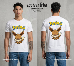 El Mundo Entrenador | La Evolucion Multiple #03486 - Playera Standard Fit | Pure White - Foto en modelo