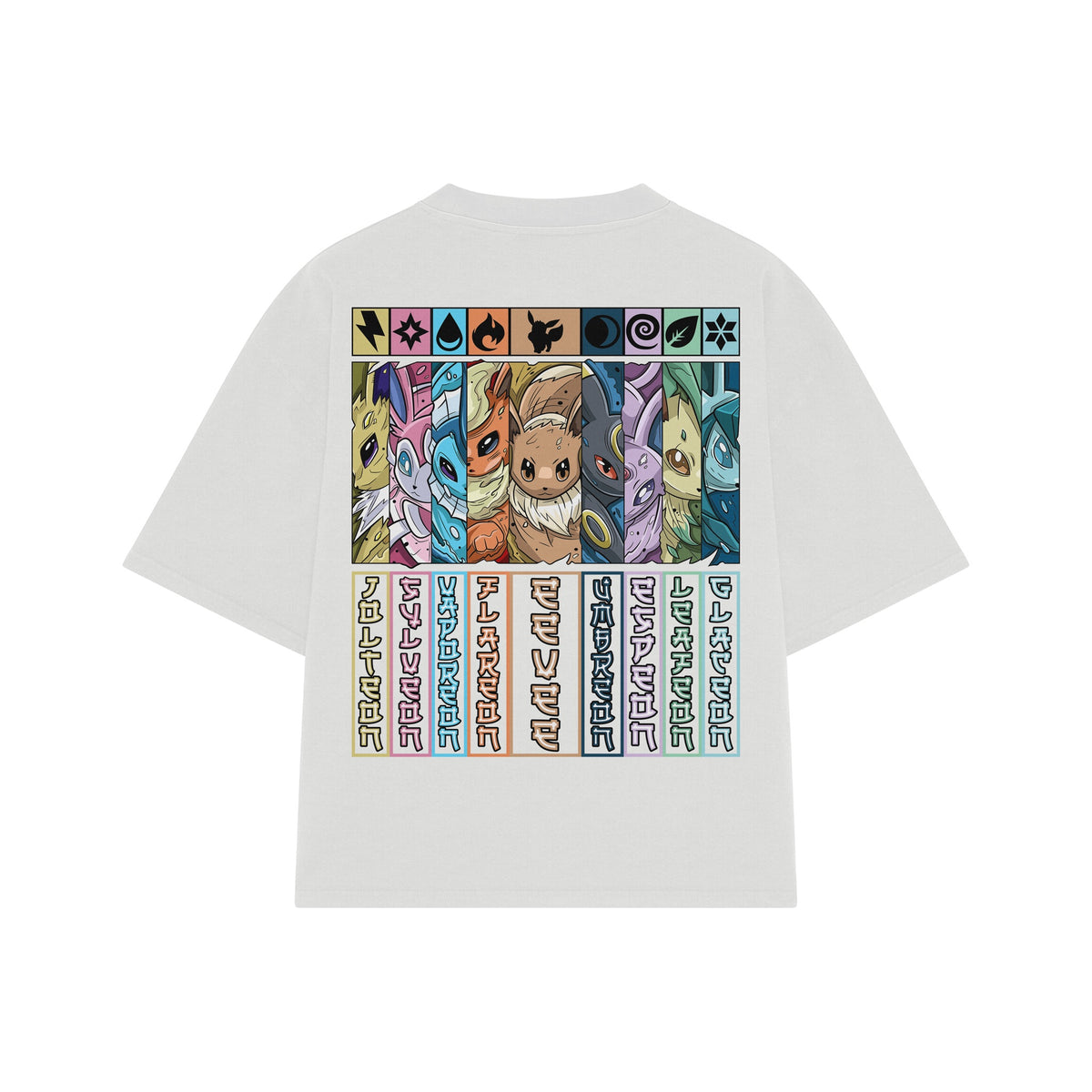 Playera streetwear premium de anime y gaming ExtraLife MX, corte oversized drop shoulder ligero y fresco en color Deep Black y Off-White, moda urbana mexicana de culto.