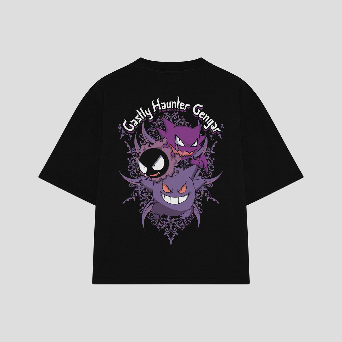 Playera streetwear premium de anime y gaming ExtraLife MX, corte oversized drop shoulder ligero y fresco en color Deep Black y Off-White, moda urbana mexicana de culto.