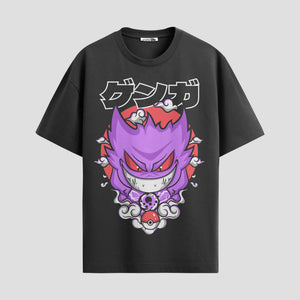 Playera urbana de anime y gaming ExtraLife MX, corte Classic Premium unisex ligero y transpirable en color Deep Black y Pure White, ropa de uso diario para gym y casual.