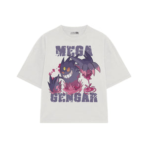 Playera streetwear premium de anime y gaming ExtraLife MX, corte oversized drop shoulder ligero y fresco en color Deep Black y Off-White, moda urbana mexicana de culto.