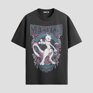 Playera urbana de anime y gaming ExtraLife MX, corte Classic Premium unisex ligero y transpirable en color Deep Black y Pure White, ropa de uso diario para gym y casual.