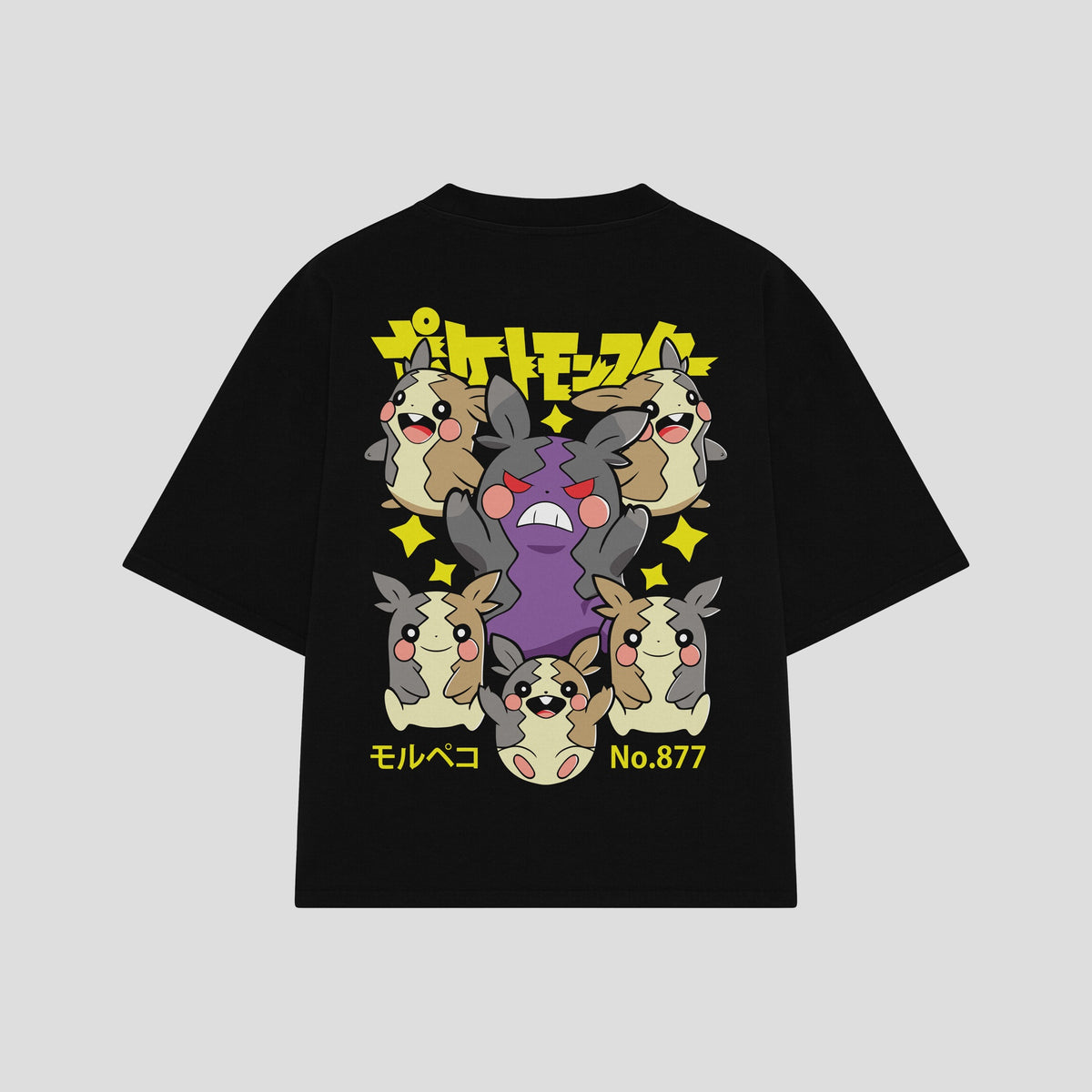 Playera streetwear premium de anime y gaming ExtraLife MX, corte oversized drop shoulder ligero y fresco en color Deep Black y Off-White, moda urbana mexicana de culto.