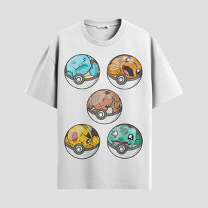 Playera urbana de anime y gaming ExtraLife MX, corte Classic Premium unisex ligero y transpirable en color Deep Black y Pure White, ropa de uso diario para gym y casual.