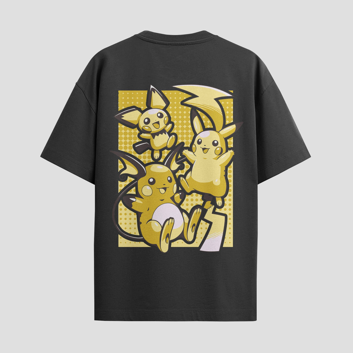 Playera urbana de anime y gaming ExtraLife MX, corte Classic Premium unisex ligero y transpirable en color Deep Black y Pure White, ropa de uso diario para gym y casual.