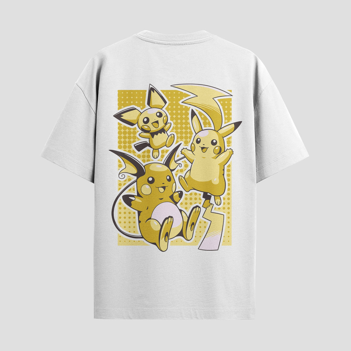 Playera urbana de anime y gaming ExtraLife MX, corte Classic Premium unisex ligero y transpirable en color Deep Black y Pure White, ropa de uso diario para gym y casual.