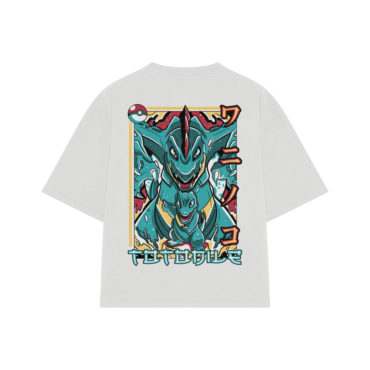 Playera streetwear premium de anime y gaming ExtraLife MX, corte oversized drop shoulder ligero y fresco en color Deep Black y Off-White, moda urbana mexicana de culto.