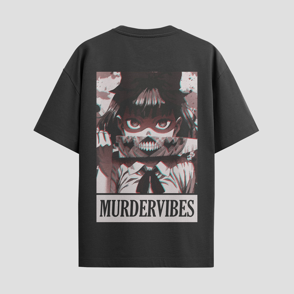 Playera urbana de anime y gaming ExtraLife MX, corte Classic Premium unisex ligero y transpirable en color Deep Black y Pure White, ropa de uso diario para gym y casual.