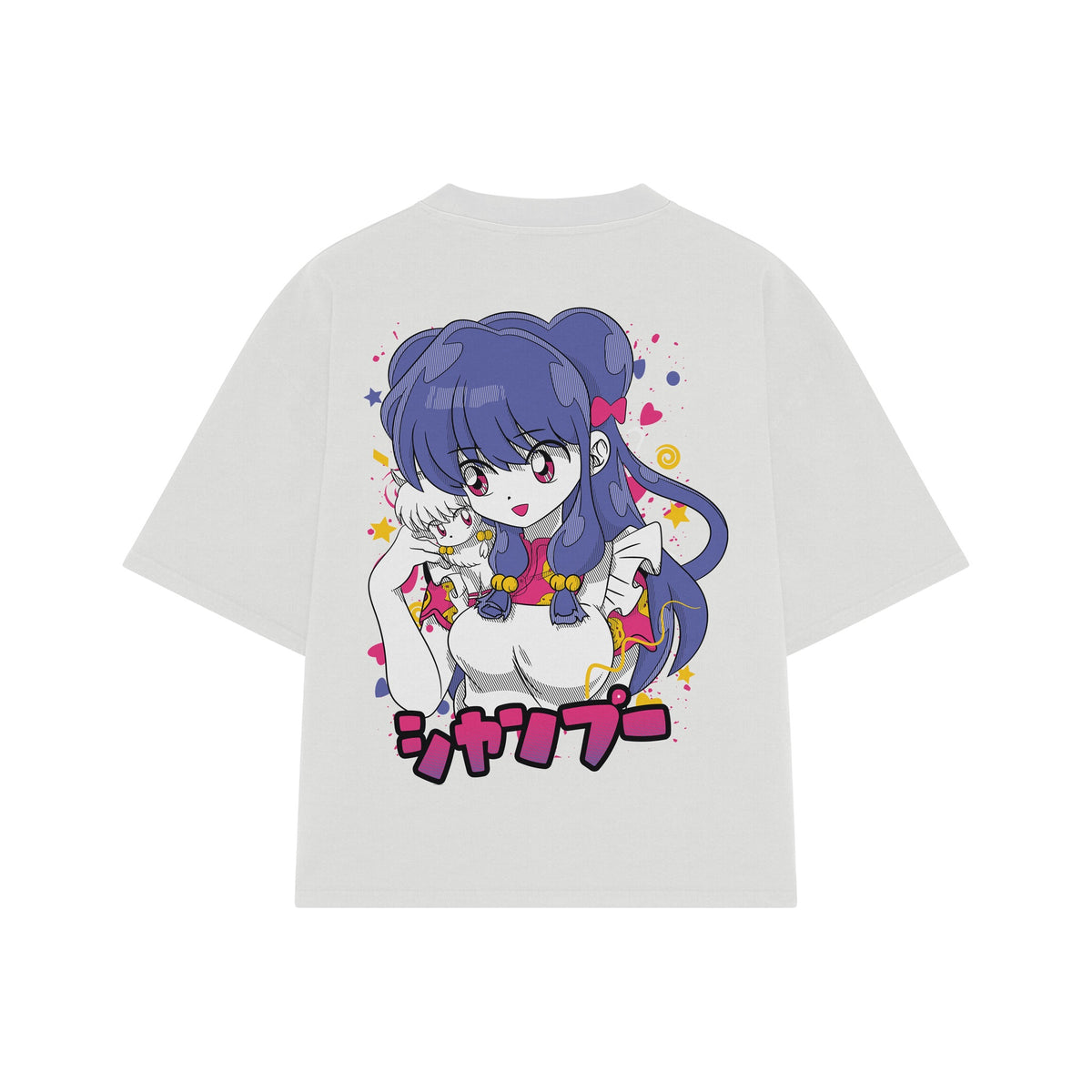 Playera streetwear premium de anime y gaming ExtraLife MX, corte oversized drop shoulder ligero y fresco en color Deep Black y Off-White, moda urbana mexicana de culto.