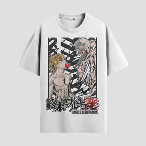 Playera urbana de anime y gaming ExtraLife MX, corte Classic Premium unisex ligero y transpirable en color Deep Black y Pure White, ropa de uso diario para gym y casual.