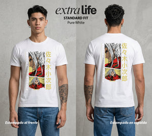 El Torneo de los Dioses | El Perdedor que Gana #03637 - Playera Standard Fit | Pure White - Foto en modelo